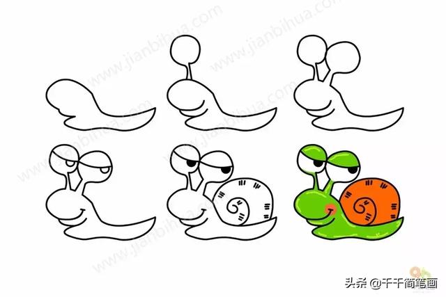 儿童简笔画：50组动物素材，简单易学，马住画起来！-27.jpg