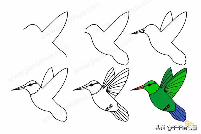 儿童简笔画：50组动物素材，简单易学，马住画起来！-39.jpg