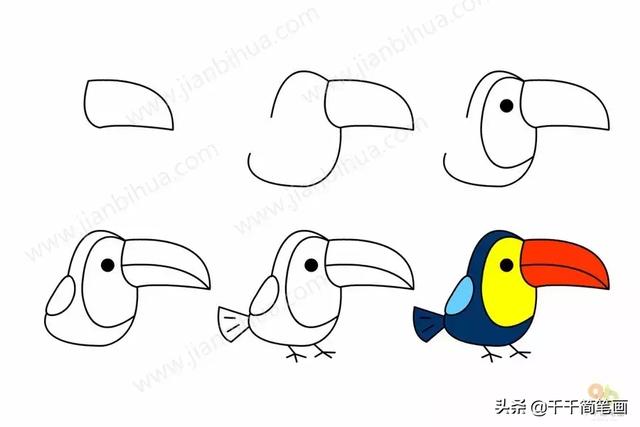 儿童简笔画：50组动物素材，简单易学，马住画起来！-47.jpg