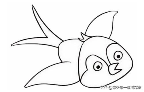 每天学一幅简笔画--超简单燕子简笔画的画法步骤图片大全-12.jpg