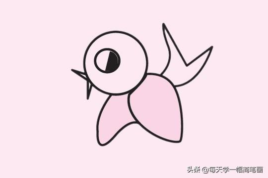 每天学一幅简笔画--超简单燕子简笔画的画法步骤图片大全-8.jpg