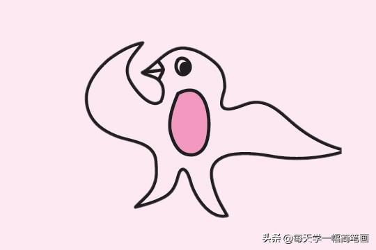 每天学一幅简笔画--超简单燕子简笔画的画法步骤图片大全-6.jpg