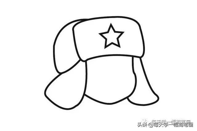 每天学一幅简笔画--雷锋简笔画图片大全-13.jpg
