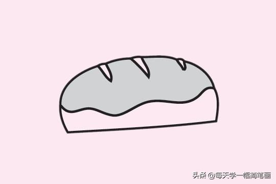 每天学一幅简笔画--各种面包简笔画简单画法步骤图片大全-4.jpg