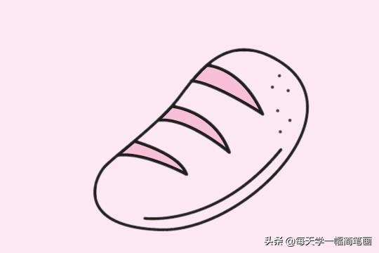 每天学一幅简笔画--各种面包简笔画简单画法步骤图片大全-6.jpg