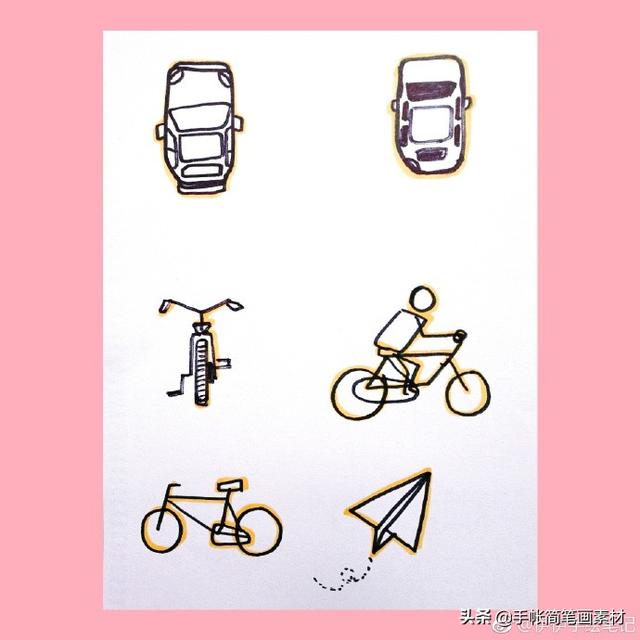 一大波手绘简笔画～视觉笔记小素材-6.jpg
