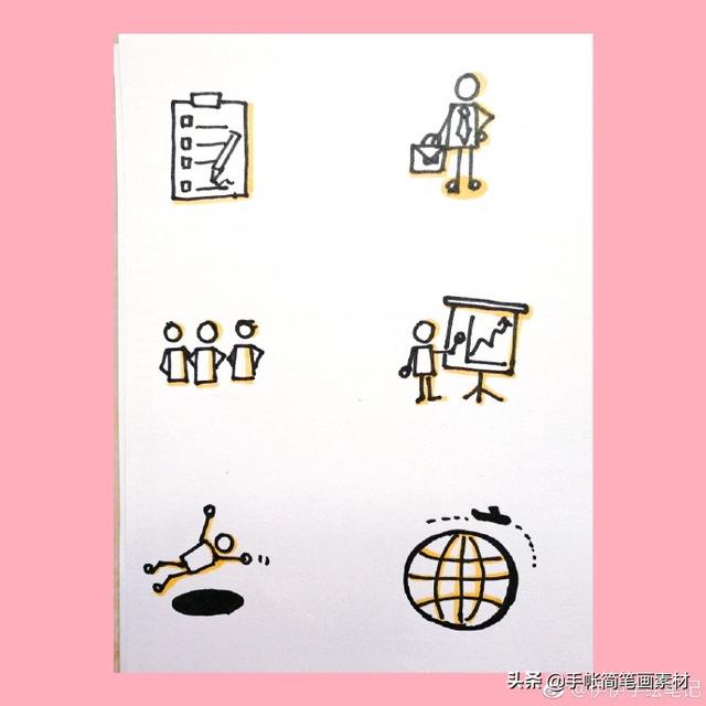 一大波手绘简笔画～视觉笔记小素材-9.jpg