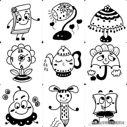 5分钟简笔画速成，快和我一起画起来吧～「挤眼」-5.jpg