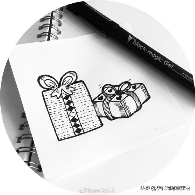 礼物简笔画素材~收藏备用-6.jpg