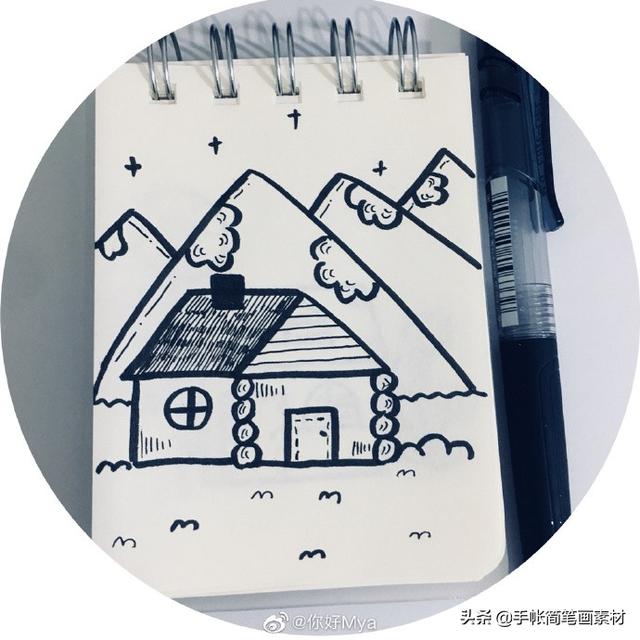 漂亮的小房子简笔画-7.jpg