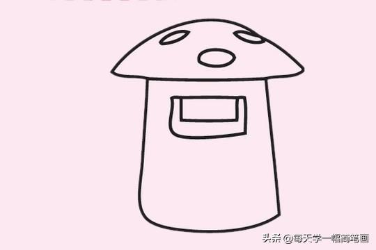 每天学一幅简笔画-垃圾桶简笔画步骤图片画法-7.jpg