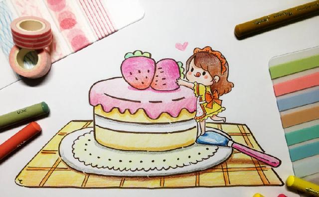可爱彩铅简笔画小合集-5.jpg