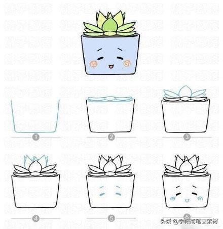 画一副盆栽简笔画，也可用于手抄报等手绘作业哦！-9.jpg