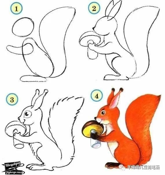 如何轻松的画小动物简笔画，亲子好帮手，为孩子收藏吧-20.jpg
