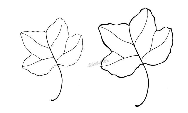 9款简笔画叶子，手残党福利，一支笔就可以画-21.jpg