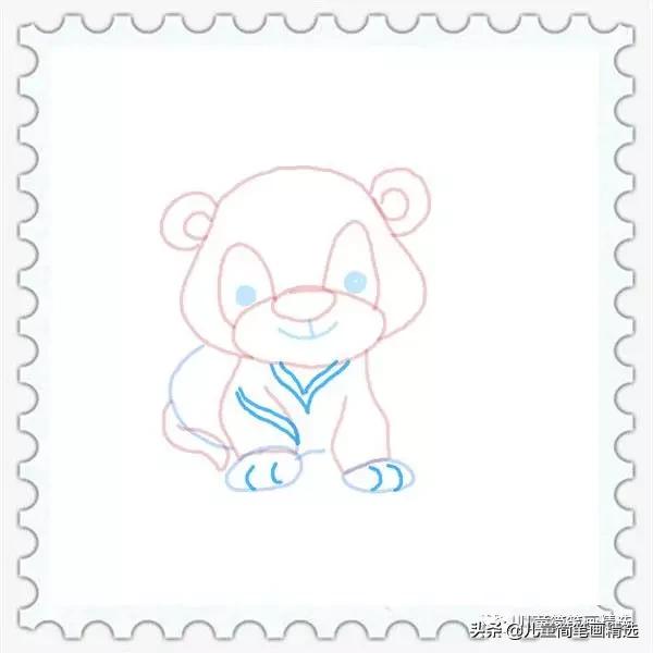 儿童简笔画精选【动物】-如何画一只可爱的小老虎-15.jpg