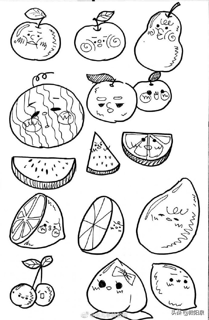 可爱的简笔画 简单 易学 适合启蒙练习-9.jpg