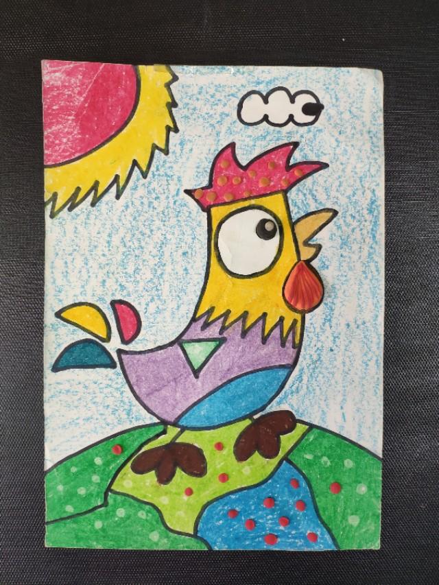 简笔画类型的创意儿童画课件作品，18张作品可以画好久了！-8.jpg