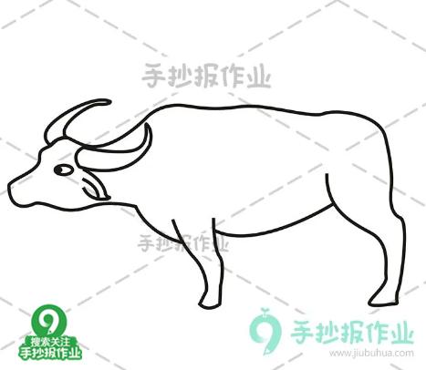 清明简笔画合集，清明时节雨纷纷，好看的牧童与黄牛简笔画来陪你-12.jpg