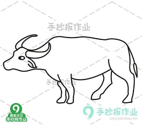 清明简笔画合集，清明时节雨纷纷，好看的牧童与黄牛简笔画来陪你-13.jpg