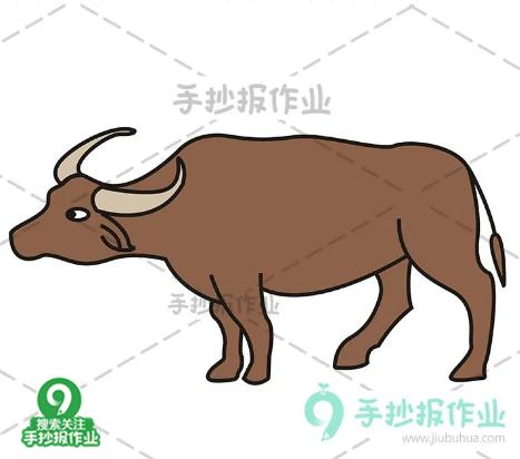 清明简笔画合集，清明时节雨纷纷，好看的牧童与黄牛简笔画来陪你-14.jpg