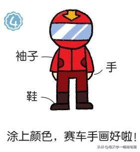 每天学一幅简笔画--赛车手简笔画画法步骤-4.jpg