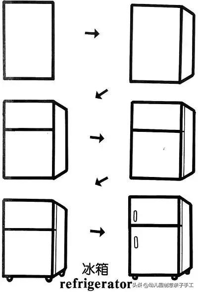 【简笔画】厉害，一个正方形可变成近50种图案！-44.jpg