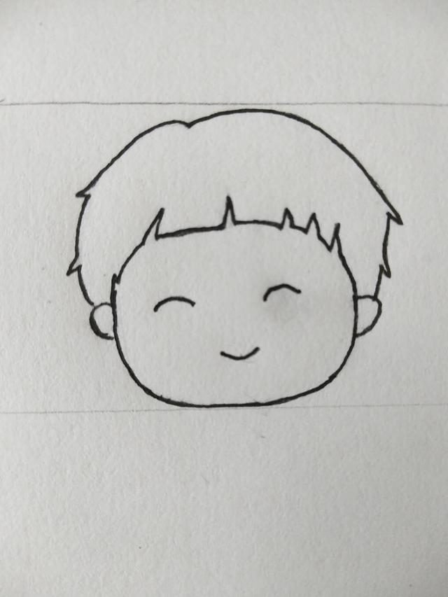 每日一练，小男生的简笔画-4.jpg
