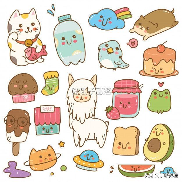 超级赞的一套简笔画图！ 作者:桃子部落 ? ??-7.jpg