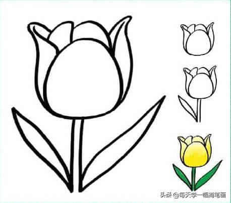 每天学一幅简笔画--80 张幼儿必会的简笔画，家长先替孩子收喽~~-6.jpg