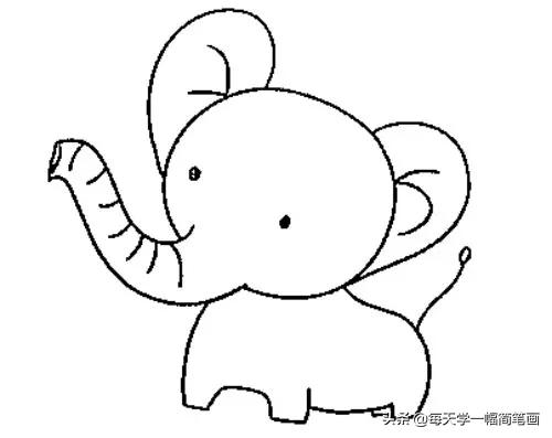 每天学一幅简笔画--80 张幼儿必会的简笔画，家长先替孩子收喽~~-54.jpg