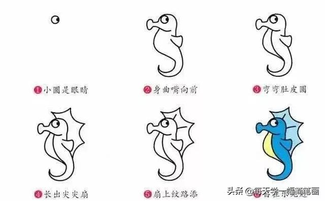 从海底生物、到动物，再到植物的简笔画大全，果断收藏！-24.jpg