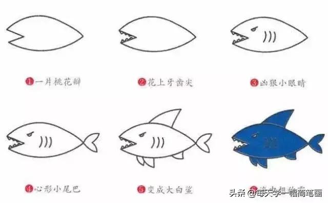从海底生物、到动物，再到植物的简笔画大全，果断收藏！-29.jpg