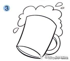 每天学一幅简笔画--杯子的简笔画画法步骤-4.jpg