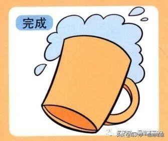 每天学一幅简笔画--杯子的简笔画画法步骤-5.jpg
