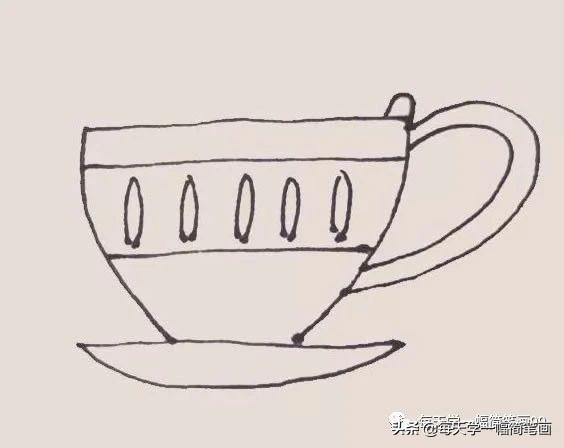 每天学一幅简笔画--可爱的杯子简笔画彩色图片-7.jpg