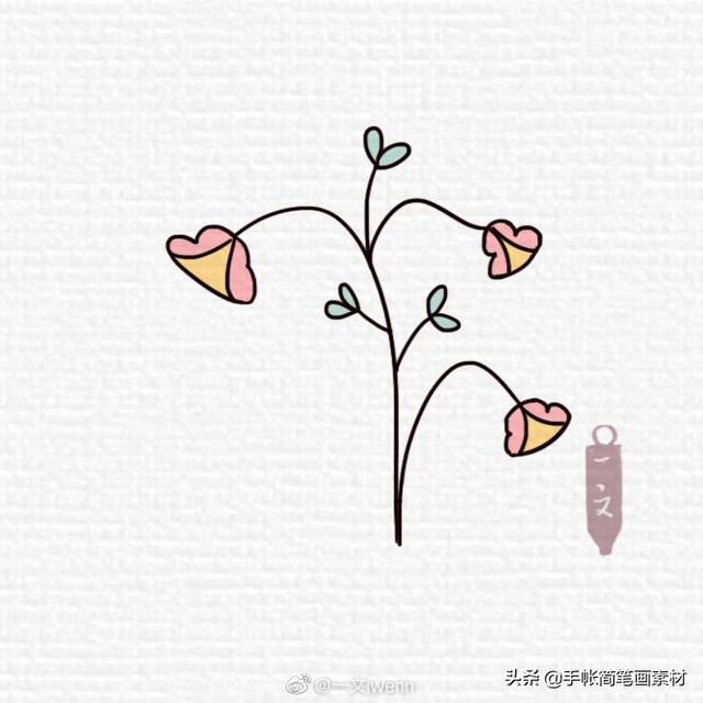 小清新风格的绿植简笔画素材~-9.jpg