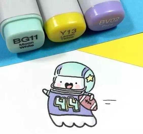 每天学一幅简笔画--超可爱的马克笔简笔画素材，快来领走啦-18.jpg