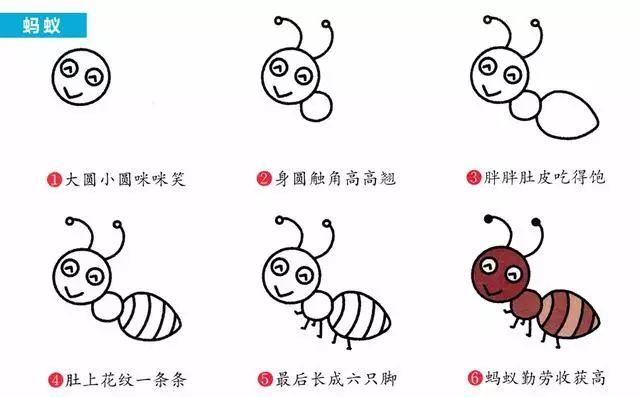每天学一幅简笔画-30种动、植物画法的图解，一学就会-7.jpg