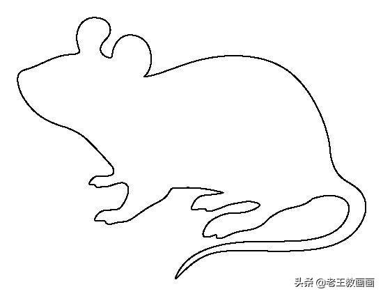 创意简笔画，简单有趣，只需一笔就能画一只动物-6.jpg