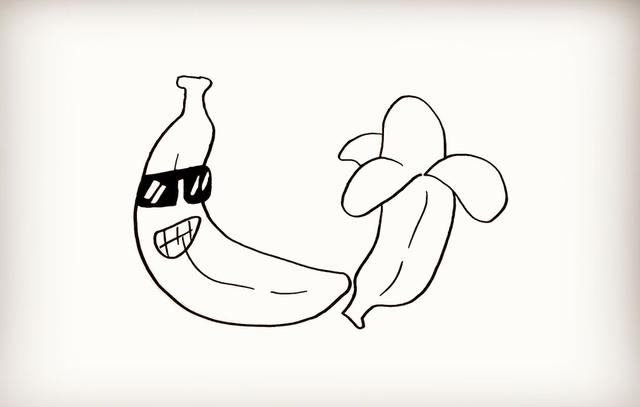 每天学一幅简笔画--香蕉简笔画画法-5.jpg