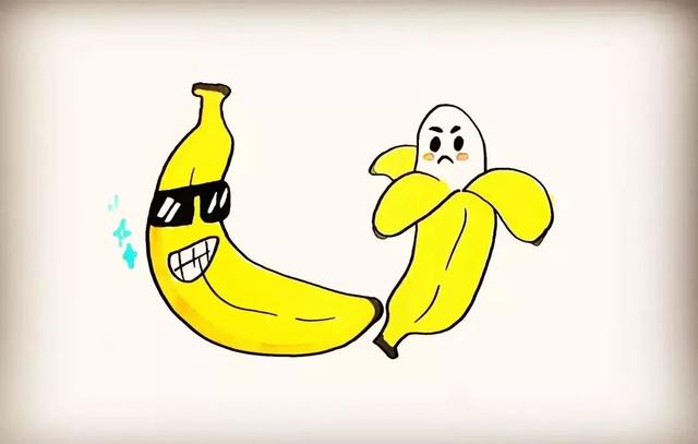 每天学一幅简笔画--香蕉简笔画画法-7.jpg