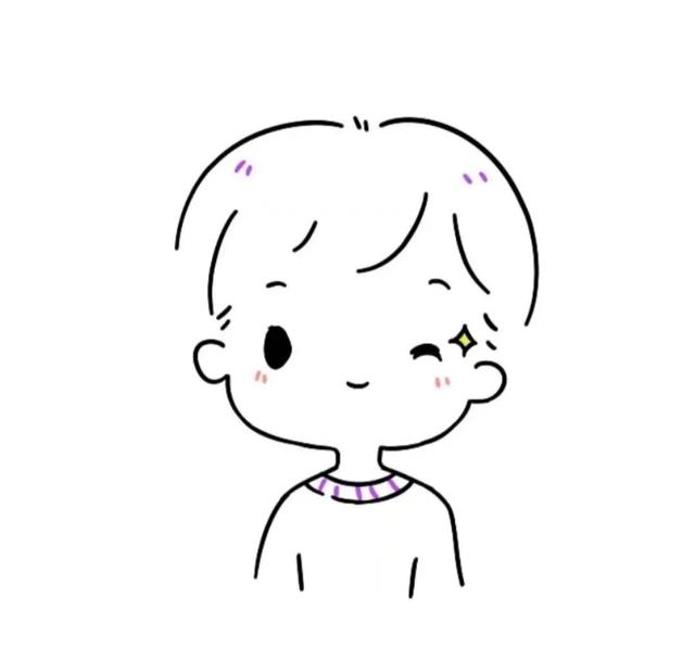 每天学一幅简笔画--可爱的男孩女孩简笔画头像大全-14.jpg