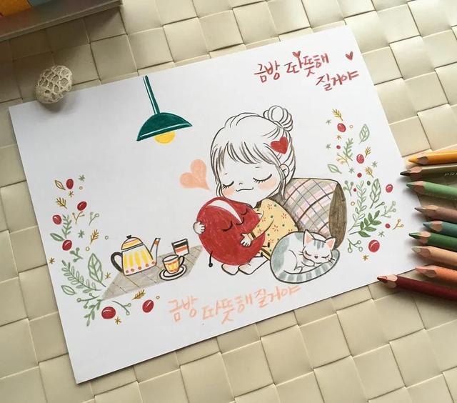 100张手帐素材简笔画，又萌又可爱不怕你不喜欢，看一遍就能学会-20.jpg