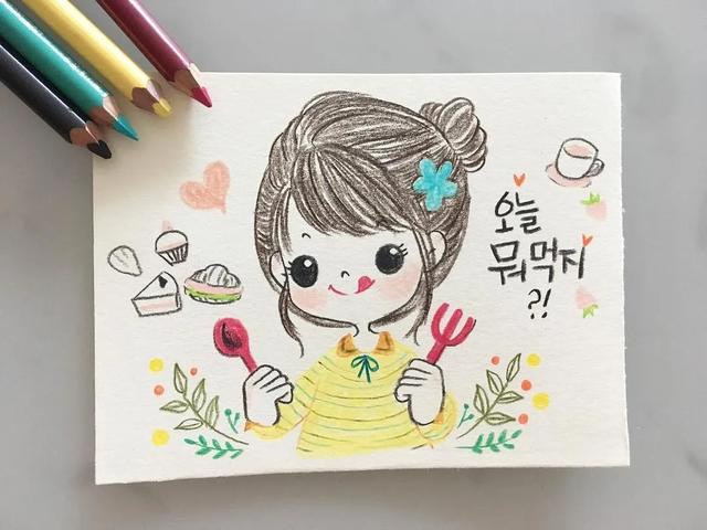 100张手帐素材简笔画，又萌又可爱不怕你不喜欢，看一遍就能学会-28.jpg