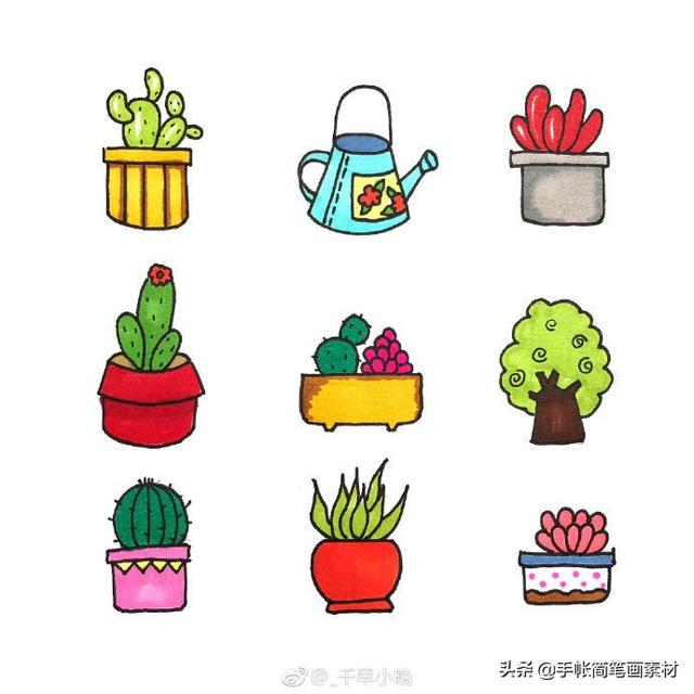 可爱的小物件儿简笔画，温馨又有爱~-7.jpg