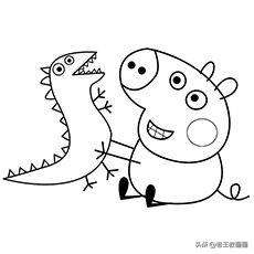 小猪佩奇简笔画线稿，教给孩子画-13.jpg