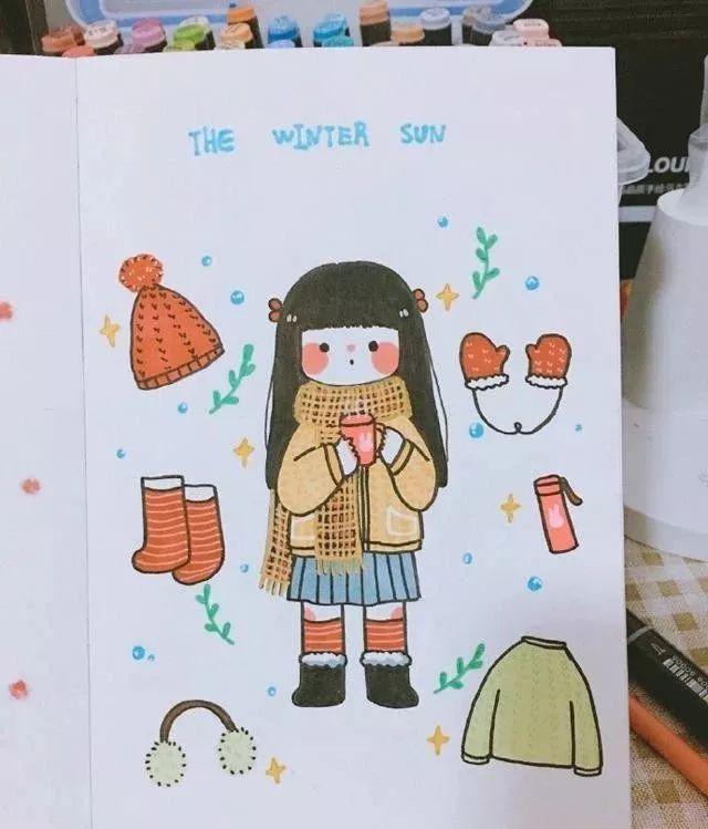 每天学一幅简笔画--可爱又实用的手账简笔画大全-8.jpg