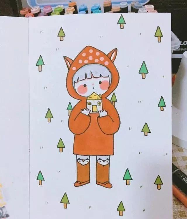 每天学一幅简笔画--可爱又实用的手账简笔画大全-7.jpg