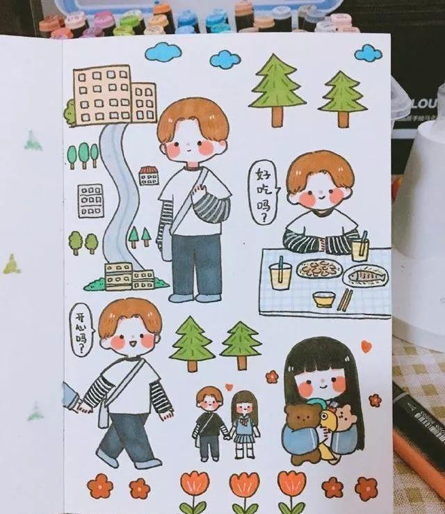 每天学一幅简笔画--可爱又实用的手账简笔画大全-13.jpg